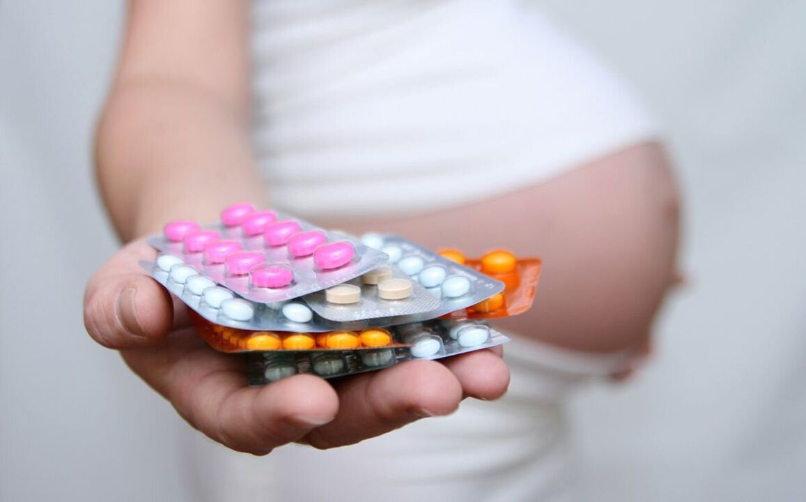 Antigelmin -Medikamente sind für schwangere Frauen kontraindiziert